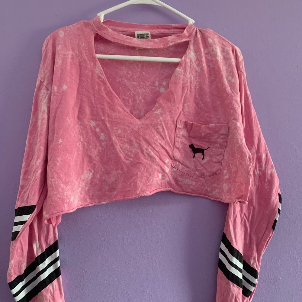 Vs PINK CUT crop
